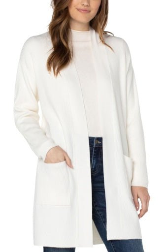 Liverpool Los Angeles Open Front Cardigan - The Bronze Butterfly