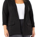 Liverpool Plus Size Boyfriend Blazer With Princess Dart - The Bronze Butterfly