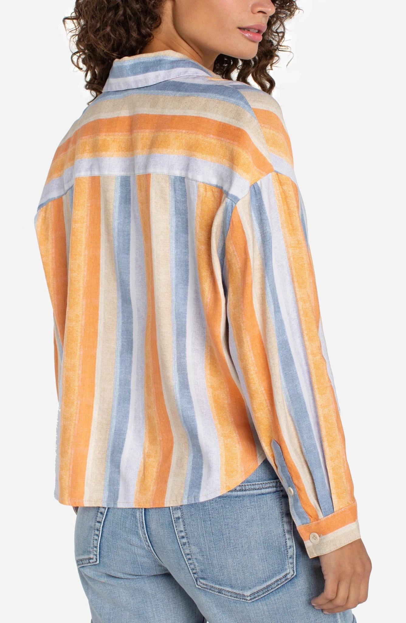 Liverpool Relaxed Button Down Shirt - The Bronze Butterfly