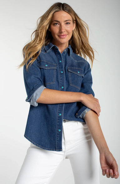 Liverpool Western Slim Shirt - The Bronze Butterfly