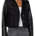 Liverpool Women's Denim Hybrid Moto Jacket - The Bronze Butterfly