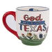Longhorn God Bless Texas Mug - The Bronze Butterfly
