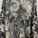 Loowie White Black Floral Knit Sweater - The Bronze Butterfly
