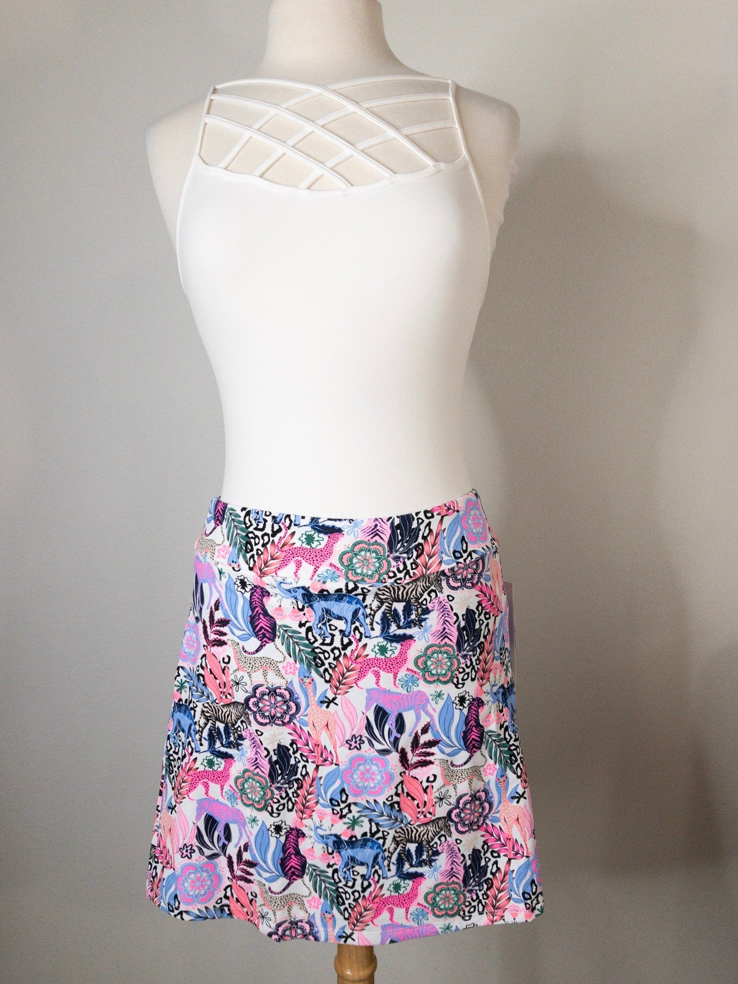 LuLu B Jungle Time Zip Skort - The Bronze Butterfly