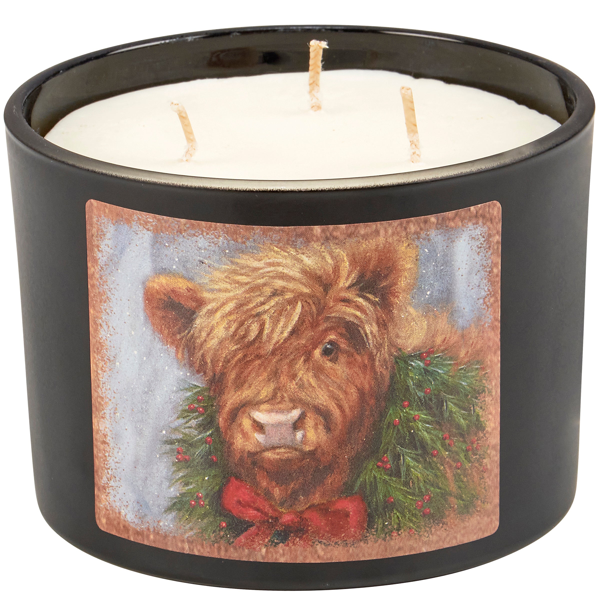 Christmas Highland Candle