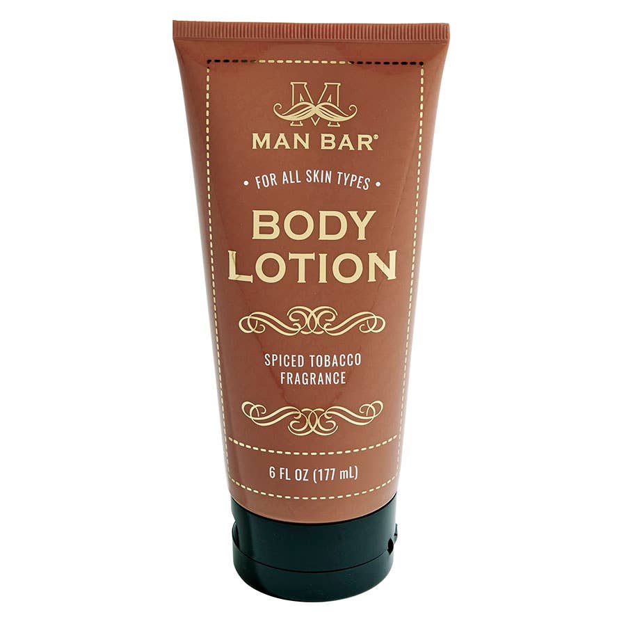 MAN BAR BODY LOTION SPICED TOBACCO - The Bronze Butterfly