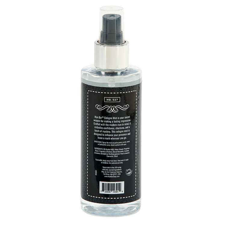 MAN BAR® Cologne Mist - The Bronze Butterfly