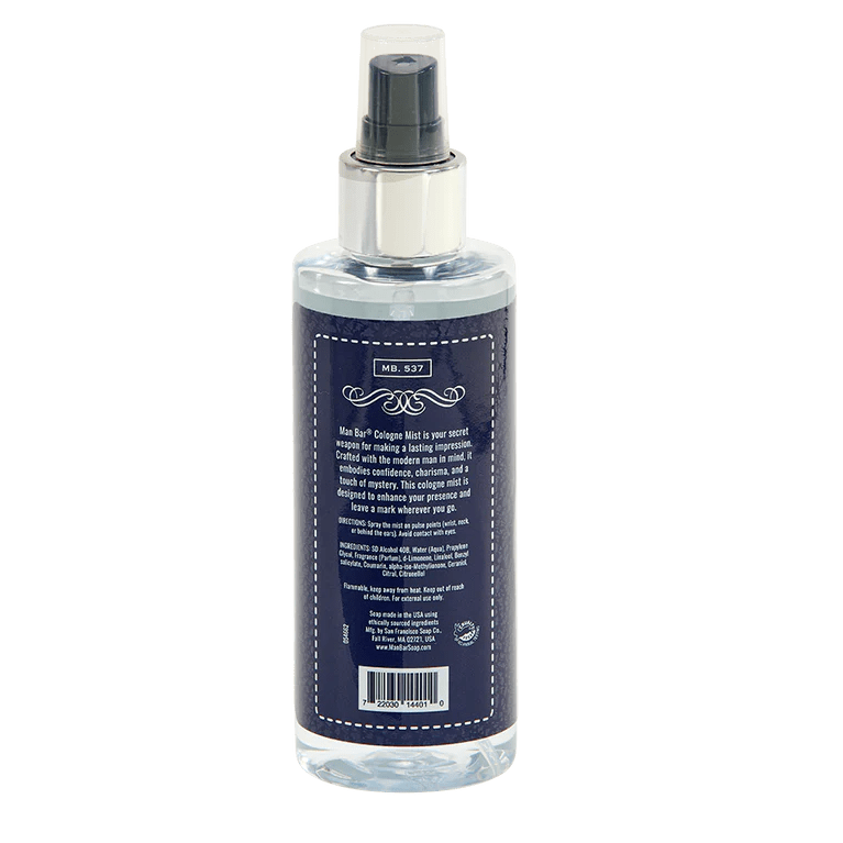 MAN BAR® Cologne Mist - The Bronze Butterfly