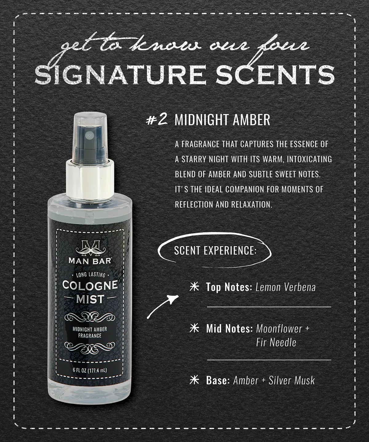 MAN BAR® Cologne Mist - The Bronze Butterfly