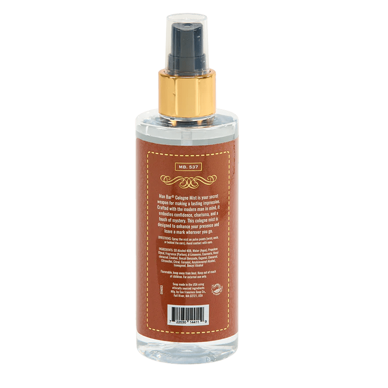 MAN BAR® Cologne Mist - The Bronze Butterfly