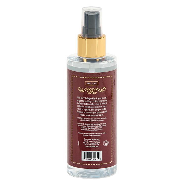 MAN BAR® Cologne Mist - The Bronze Butterfly