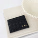 Mariah Woven Small Card Holder Wallet - The Bronze Butterfly
