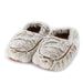 Marshmallow Brown Warmies Slippers - The Bronze Butterfly