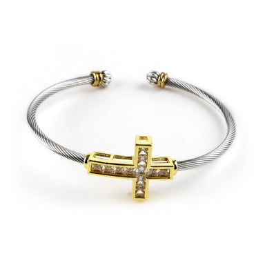 Mary Metal Cuff - The Bronze Butterfly