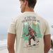 Men's Bigfoot Wisp Tan Short Sleeve tee - The Bronze Butterfly