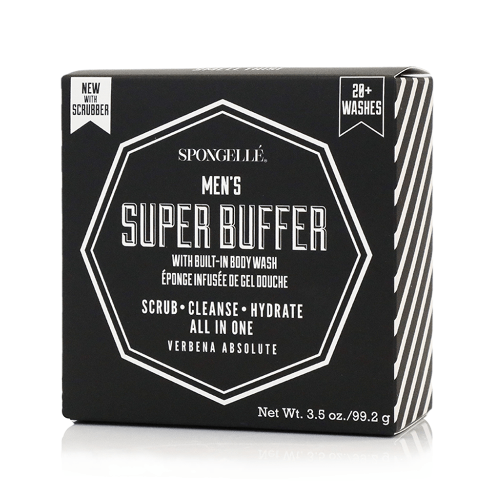 Men's Super Buffer w/ Black Scrubber (Verbena Absolute) - The Bronze Butterfly