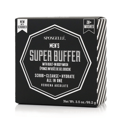 Men's Super Buffer w/ Black Scrubber (Verbena Absolute) - The Bronze Butterfly