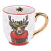 Merry Christmas Reindeer Mug - The Bronze Butterfly