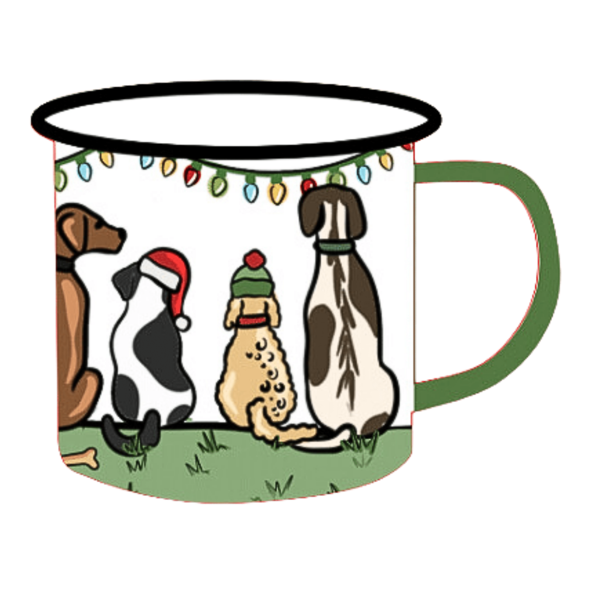 Merry Dog-Mas Mug - The Bronze Butterfly