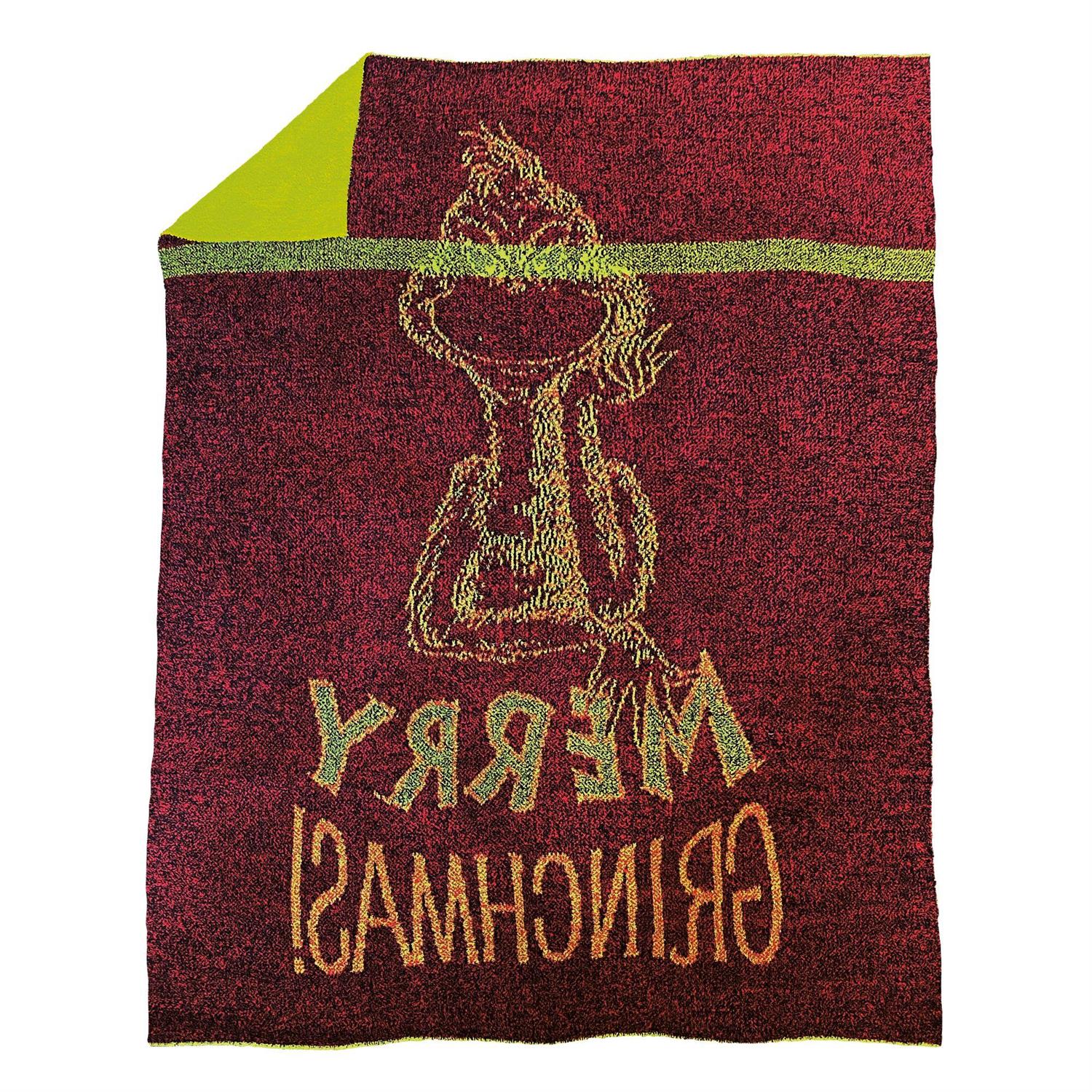 Merry Grinchmas Soft Blanket - The Bronze Butterfly