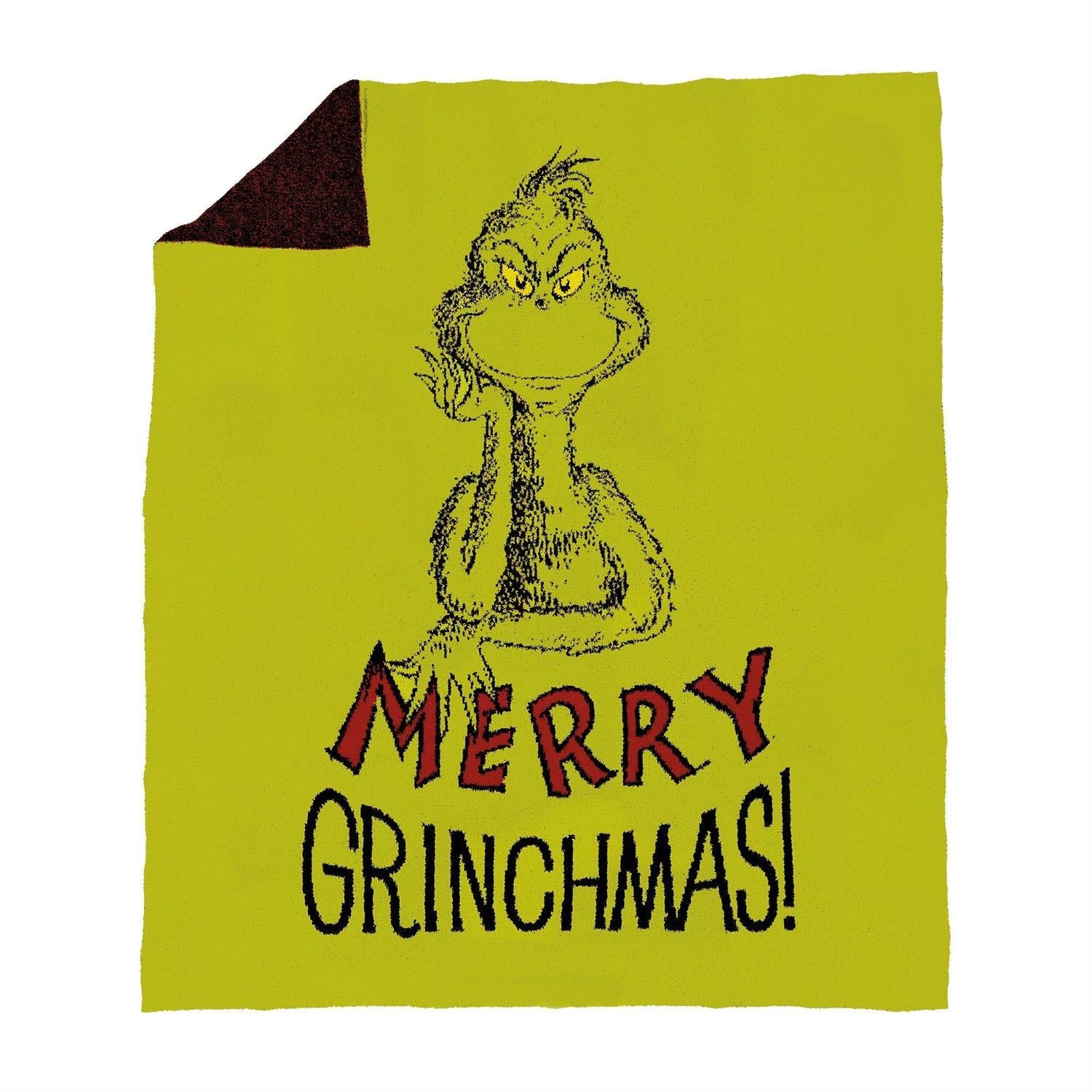 Merry Grinchmas Soft Blanket - The Bronze Butterfly