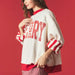Merry & Stripe Reversible Mock Neck Sweatshirt - The Bronze Butterfly
