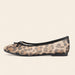 MESH LEOPARD PRINTED FLAT SHOES - The Bronze Butterfly