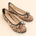 MESH LEOPARD PRINTED FLAT SHOES - The Bronze Butterfly