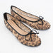 MESH LEOPARD PRINTED FLAT SHOES - The Bronze Butterfly