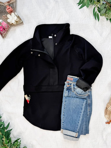 Mia Scuba Halfzip - The Bronze Butterfly