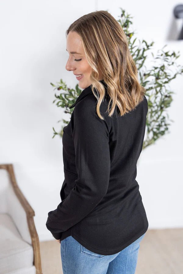 Mia Scuba Halfzip - The Bronze Butterfly