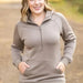 Mia Scuba Halfzip Pullover - The Bronze Butterfly