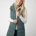 MichelleMae Harlow Long Vest - Teal - The Bronze Butterfly