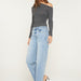Mid Rise Loose Fit Straight Jeans | Mica Denim - The Bronze Butterfly
