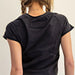 Mineral Washed Solid Cropped T-Shirt - The Bronze Butterfly