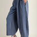 Mineral Washed Wide Leg Pants - The Bronze Butterfly