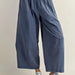 Mineral Washed Wide Leg Pants - The Bronze Butterfly
