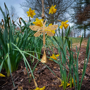 Mini Dragonfly Wind Chime - The Bronze Butterfly