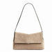 Miranda Faux Suede Flap Crossbody Bag - The Bronze Butterfly