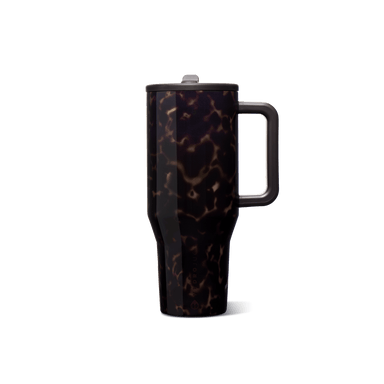 Mocha Tortoise HydroJug 32oz Traveler Tumbler - The Bronze Butterfly
