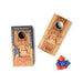 Modern Monkey Bagging Rights Wooden Tabletop Cornhole - The Bronze Butterfly