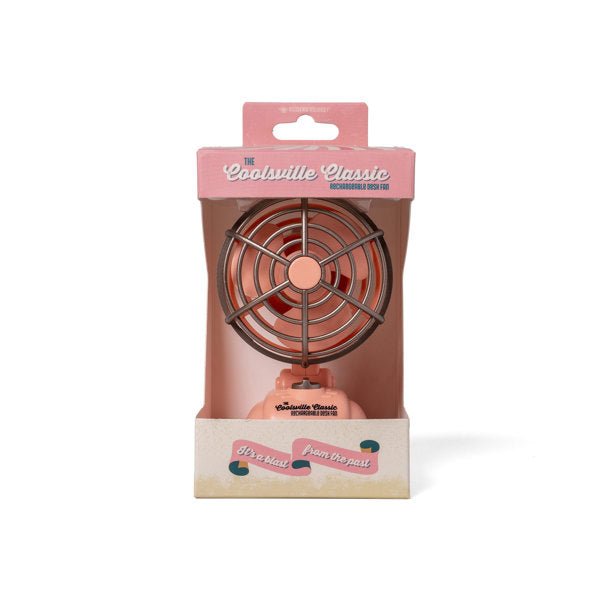 Modern Monkey The Coolsville Rechargeable Desk Fan - The Bronze Butterfly