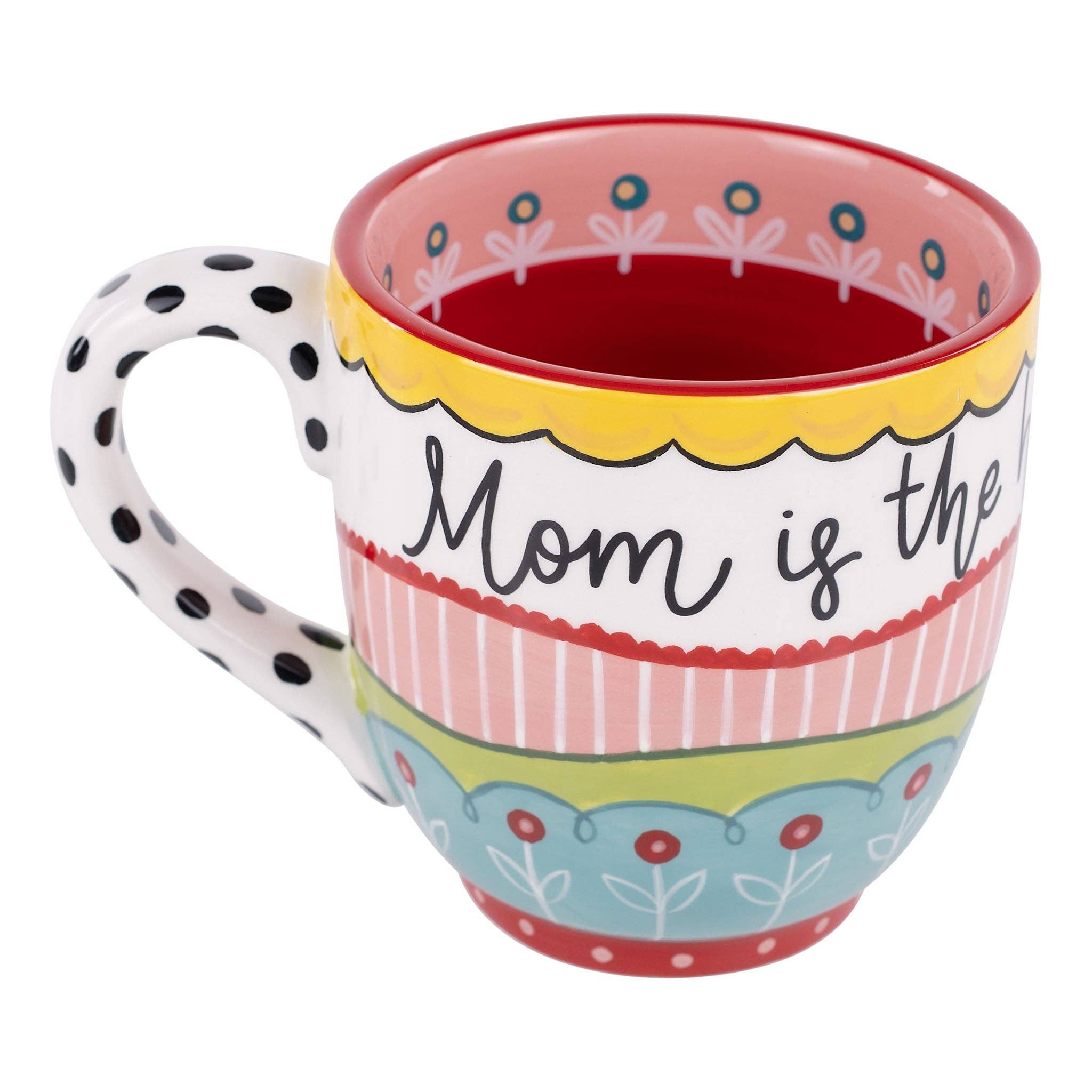 Mom Is The Heart Of The Home Mug - The Bronze Butterfly