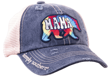 Mom Theme Criss Cross Ponytail Hats By Simply Southern - The Bronze Butterfly