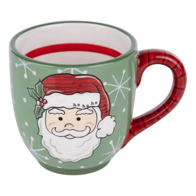 Mug Holly Ho Ho Ho Santa - The Bronze Butterfly
