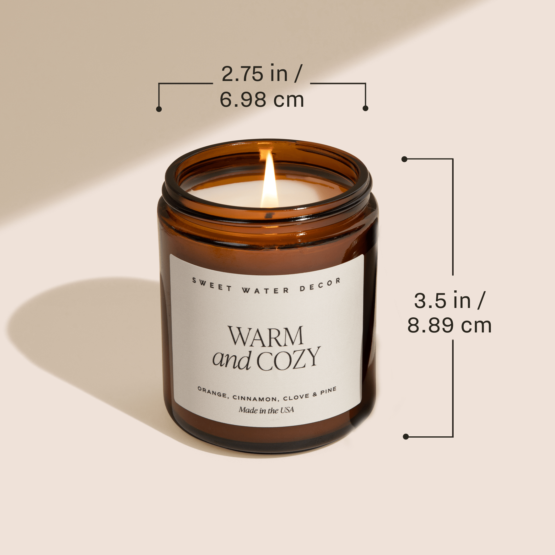 Mulled Cider Soy Candle | Farmhouse Fall Candle - The Bronze Butterfly