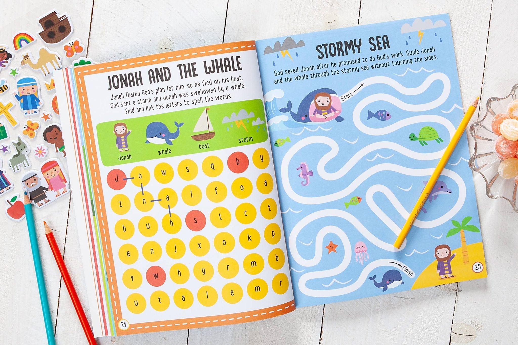 My Bible Stories Activity Book - The Bronze Butterfly