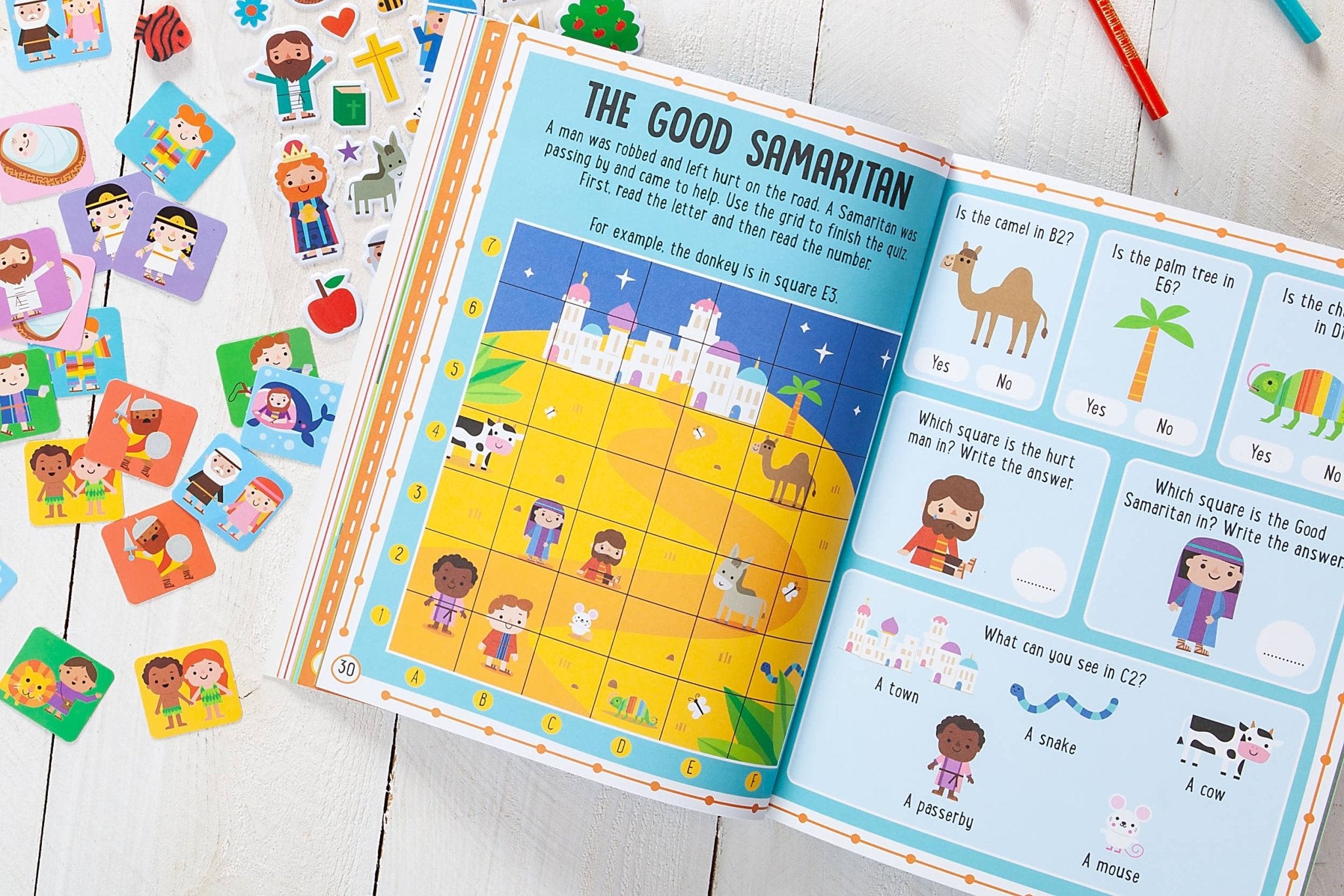 My Bible Stories Activity Book - Pink - The Bronze Butterfly