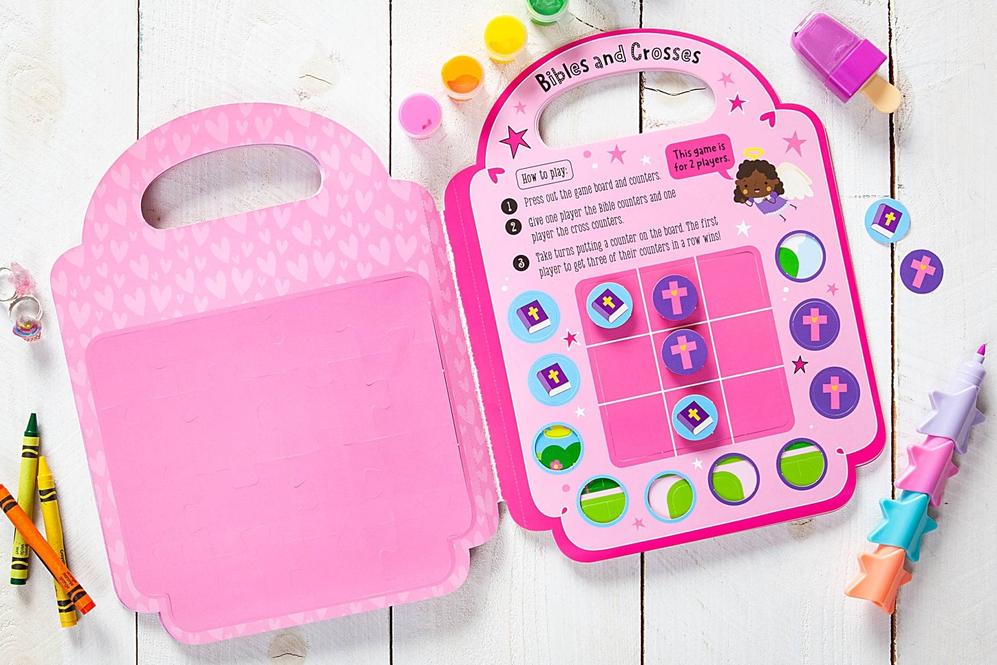 My Pretty Pink Bible Activity Book - The Bronze Butterfly