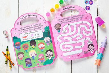 My Pretty Pink Bible Activity Book - The Bronze Butterfly